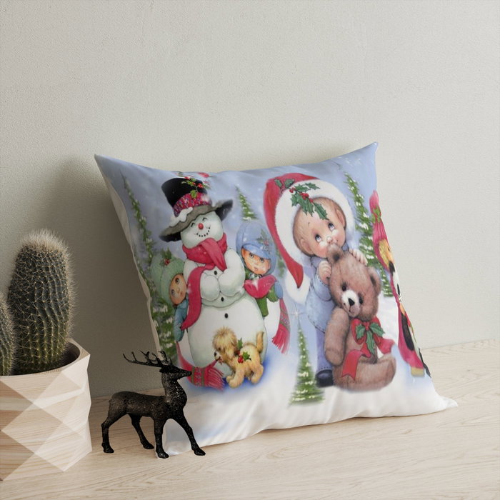 Aberto Design YY202344 Cojín de Lujo 50% Algodón 50% Poliéster 43x43 cm Relleno Silicona